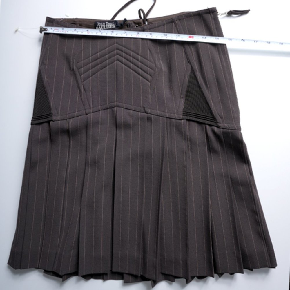 Jean Paul Gaultier corset lace-up mini skirt sz4 - Picture 11 of 12